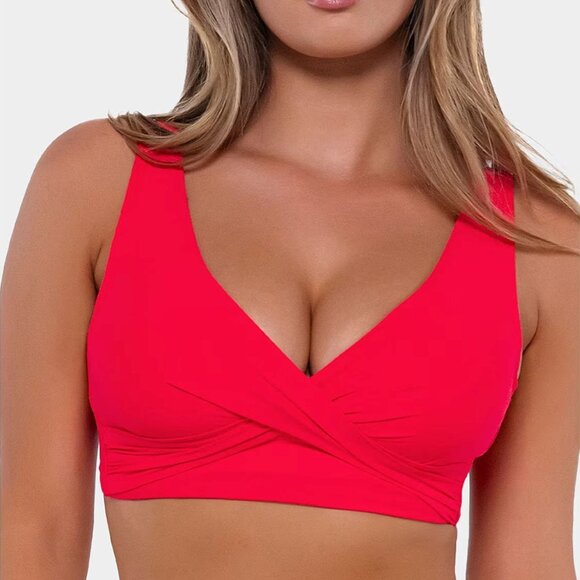 Sunsets Elsie Underwire Wrap Bikini Swim Top - Picture 1 of 4